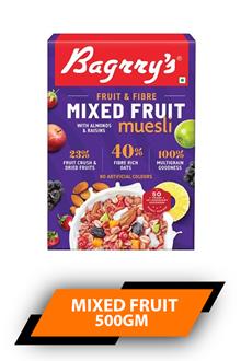 Bagrrys Muesli Mixed Fruit 500gm